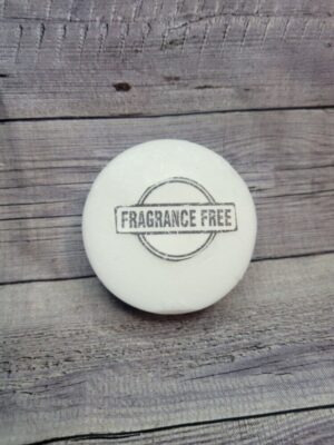 Fragrance Free Round Goat Milk Soap