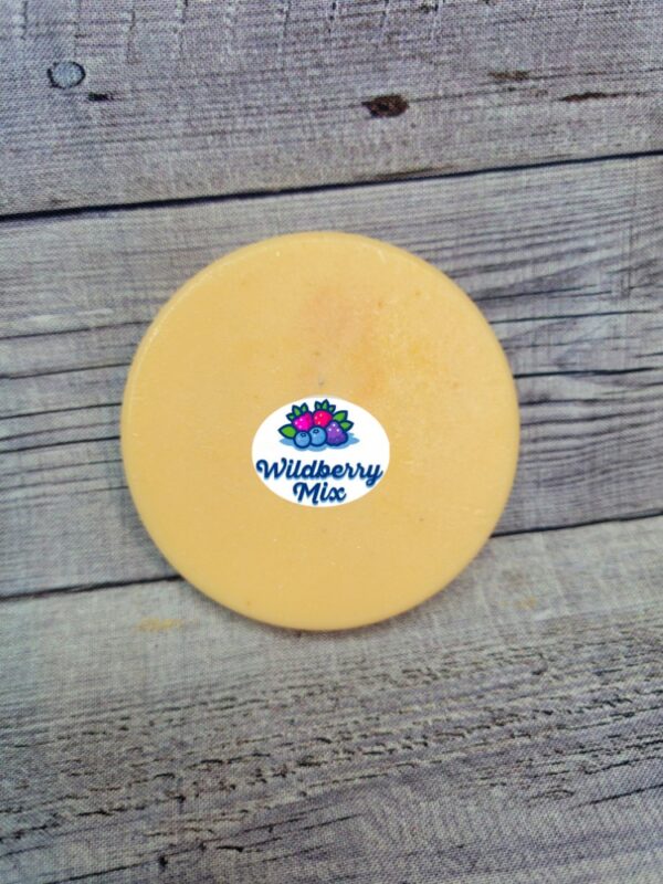 Wild Berry Mix Round Goat Milk Soap
