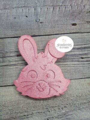 Strawberry and Cream Bunny Goat Milk Soap