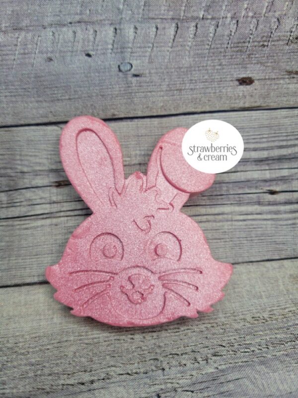 Strawberry and Cream Bunny Goat Milk Soap
