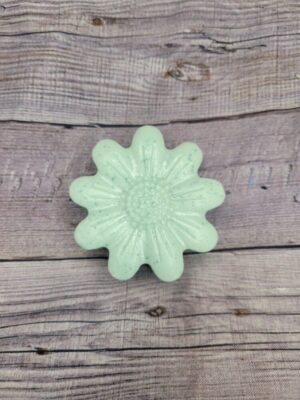 Flirty Fruit Kiss Flower 1 Teal Goat Milk Soap