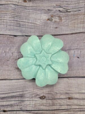 Flirty Fruit Kiss Flower 2 Teal Goat Milk Soap