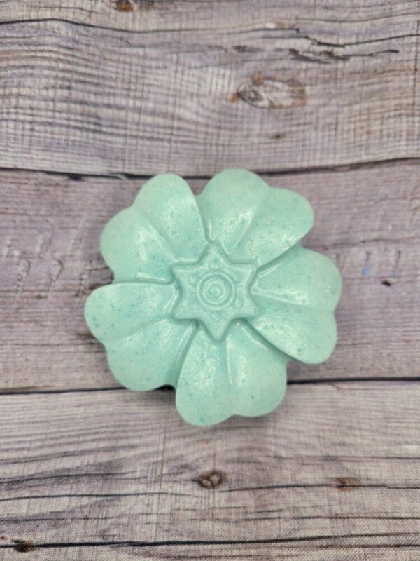 Flirty Fruit Kiss Flower 2 Teal Goat Milk Soap