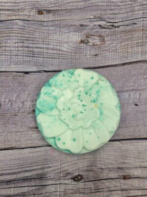 Flirty Fruit Kiss Flower 4 Teal Goat Milk Soap