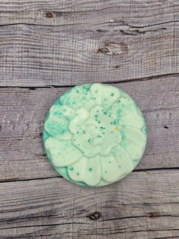 Flirty Fruit Kiss Flower 4 Teal Goat Milk Soap