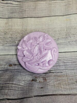 Flirty Fruit Kiss Flower 6 Purple Goat Milk Soap
