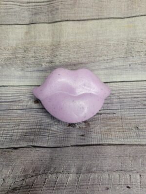 Flirty Fruit Kiss Lips Purple Goat Milk Soap