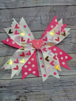 Cupid Heart, Pokey Dot Burst Bow