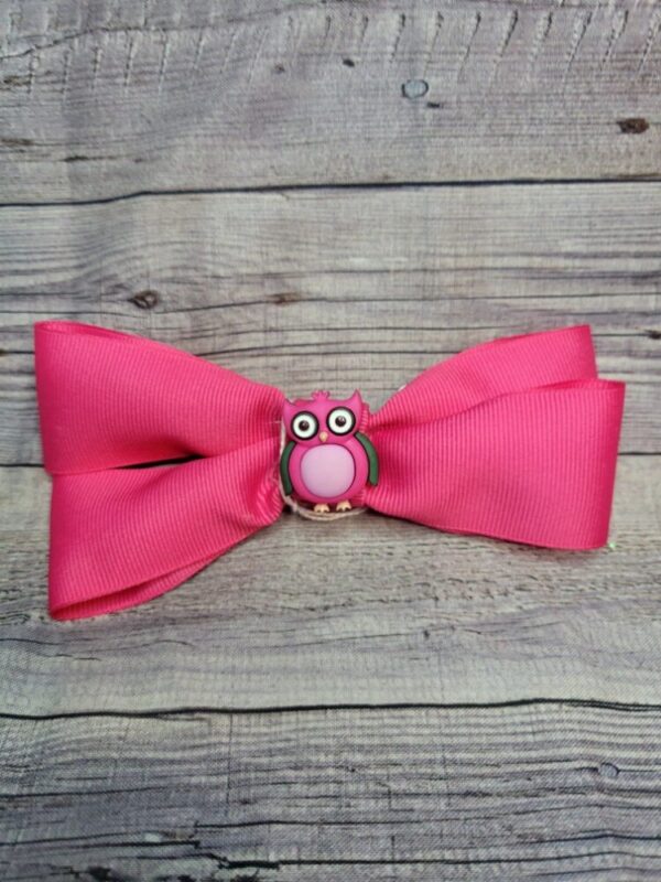 Owl Pink Bow