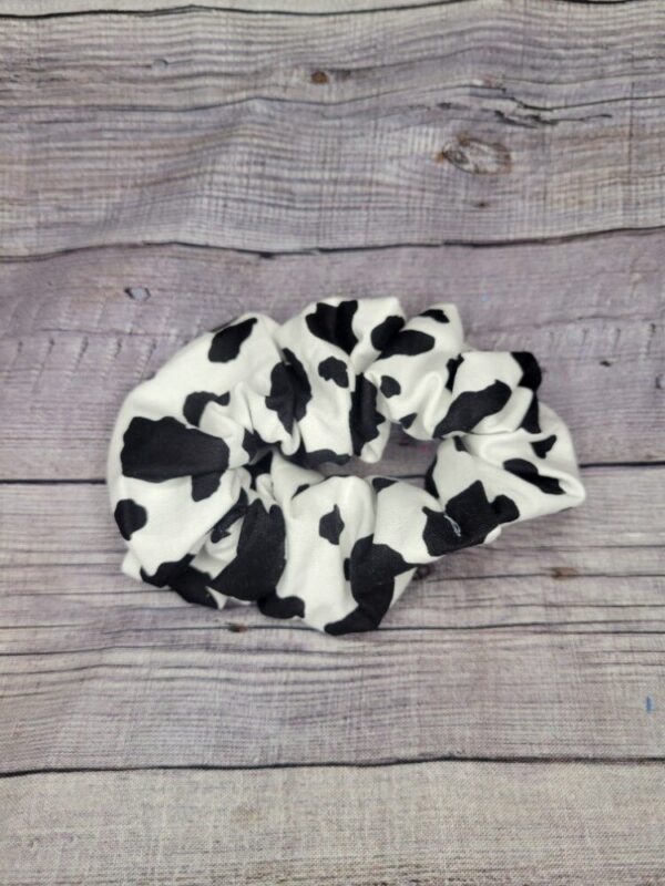 Cow Pattern Scrunchie