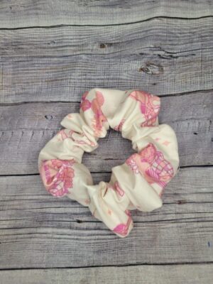 Pink Cowgirl Scrunchie