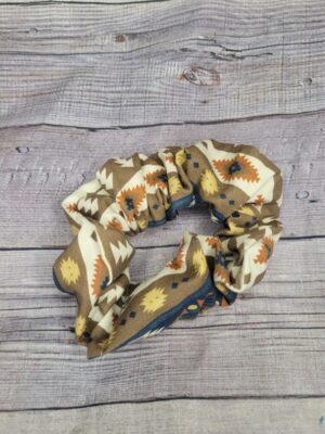 Indian Pattern Scrunchie